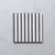 Old Iron Skinny Stripe Cement Tile